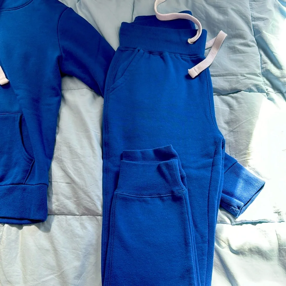 Blue sweat suit fashion nova barley worn - Picture 1 of 3